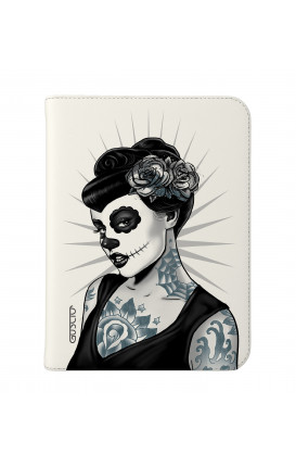 Case UNV TABLET 7-8" - WHT Calavera GreyShade